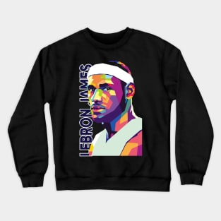 Lebron James pop art Crewneck Sweatshirt